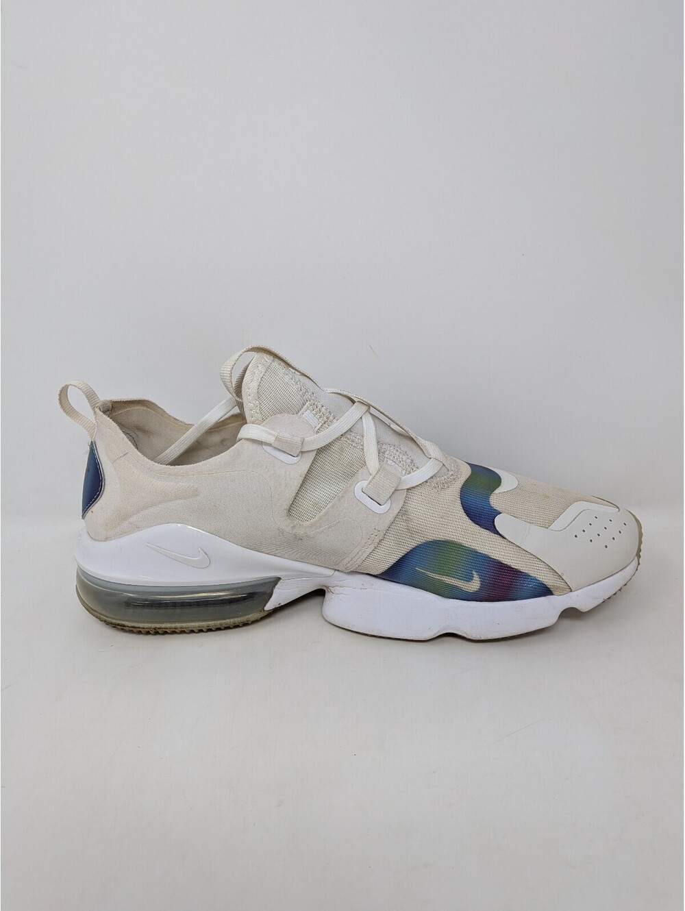 Nike Air Max Infinity Men’s 9.5 Summit White Iridescent BQ3999-101 - Picture 7 of 12